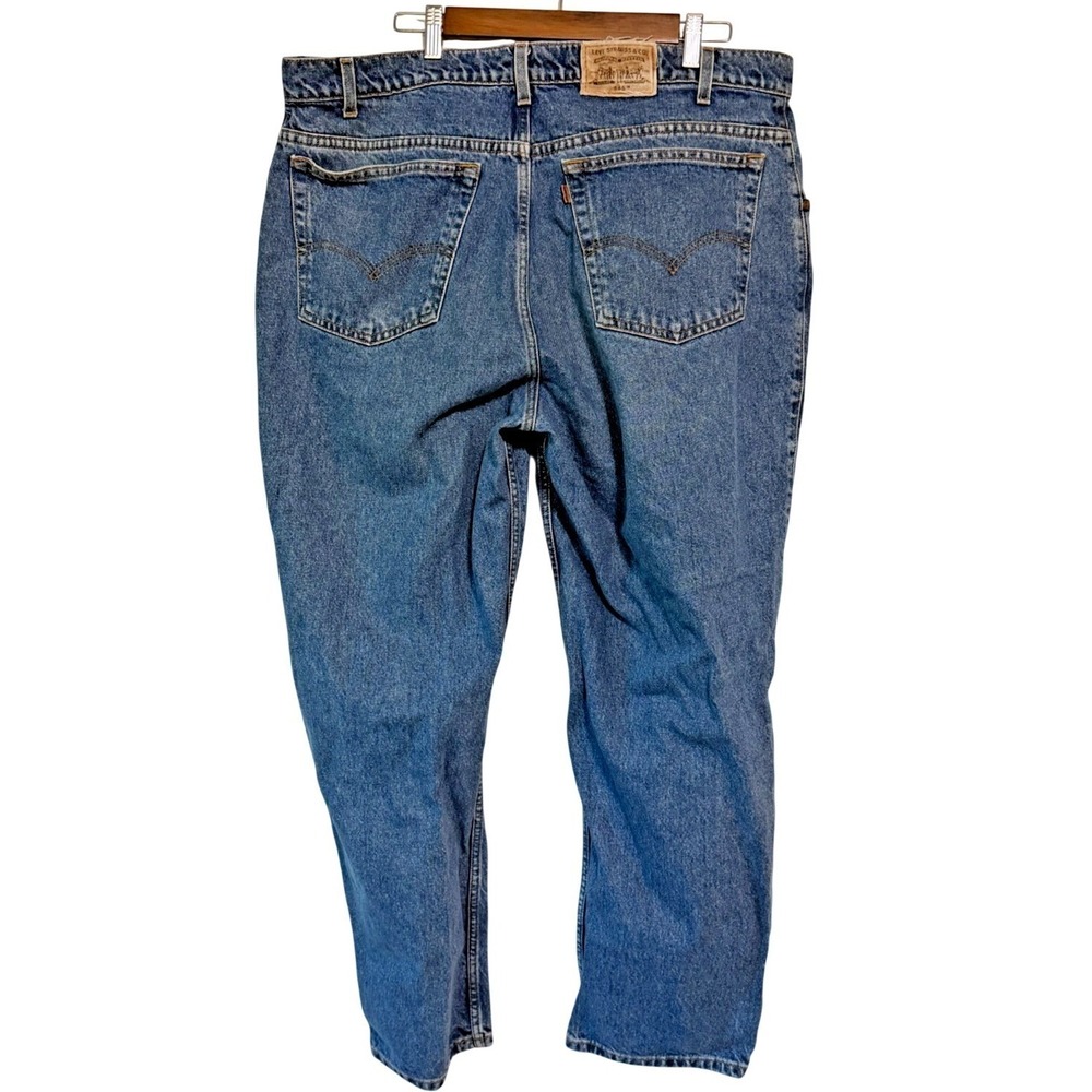 VTG Levi's Mens 545 Jeans 40x30 Gold Tab Loose Fit Y2K Medium Wash 100% Cotton